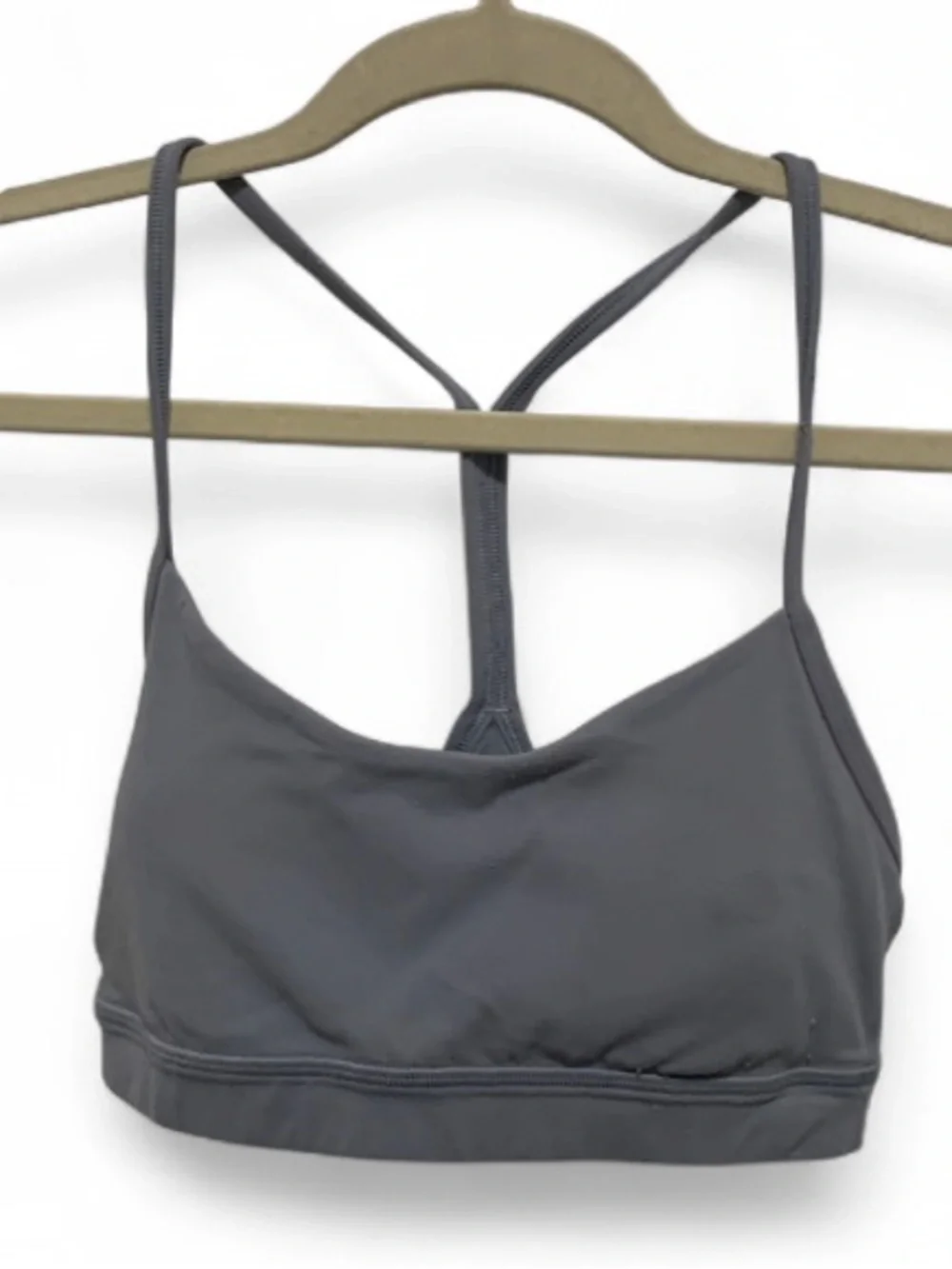 Lululemon Flow Y Dusty Blue Padded Sports Bra